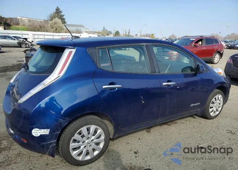 2016 Nissan Leaf S from USA, damaged, VIN 1N4AZ0CP8GC304727
